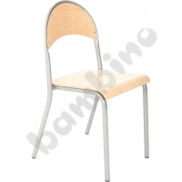 P chair size 6 silver