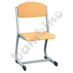 IN-C chair size 4 silver