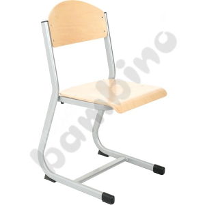 IN-C chair size 6 silver