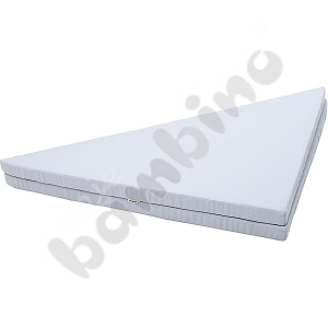 Corner mattresses light grey - flame retardant fabric