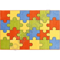 Carpet puzzle terracotta 3 x 4