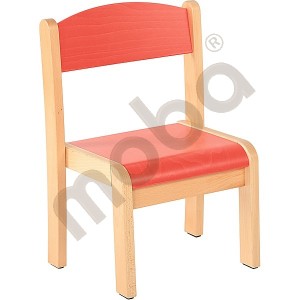 Philip chair no 2, red