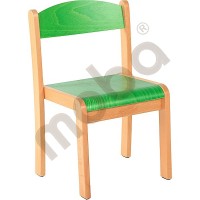Philip chair no 3, green