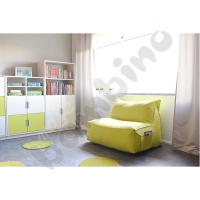 Pouf-couch green