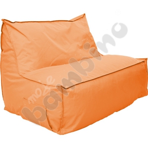 Pouf-couch orange