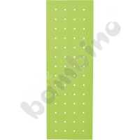 Rectangular silencing barrier with holes - green