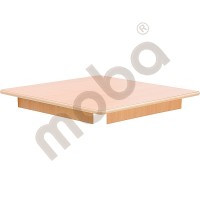 Square strengthtened tabletop
