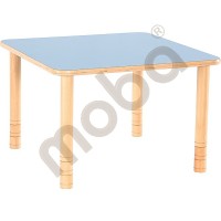 Flexi table square, blue