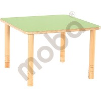 Flexi table square, green