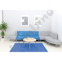 Inflamea 2 sofa, triple - light blue