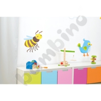 Wall decoration – Set with butterfly