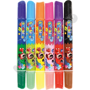 Two-sided markers Jumbo BAMBINO, 12 colours