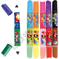 Two-sided markers Jumbo BAMBINO, 12 colours