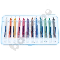 Crayons - set in a pencil case
