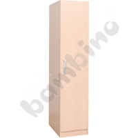 Cabinets for bedding and 4 mattresses - with doors - birch