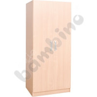 Cabinets for bedding and 8 mattresses - with doors - birch