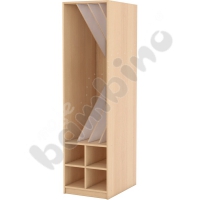 Wardrobe for beddings and 4 mattresses - birch