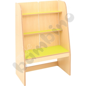 Flexi standing bookcase - lime
