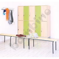 Cloakroom on a frame with doors - set 2