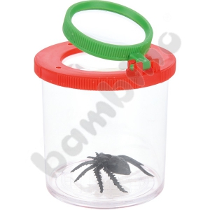 Bugs holder with 2 magnifying glasses