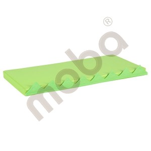 Set of mattresses for manipulative wall - green