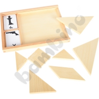 Wooden tangram