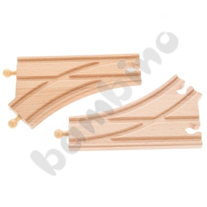 Wooden tracks with a train - complementary set 10