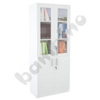 Expo cabinet with glass-case - beech