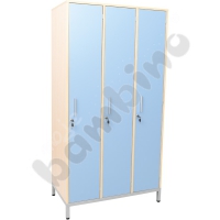 Cloakroom on a frame with 3 shelves