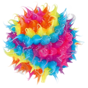 Colorful ball with insets