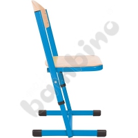 T chair strenghtened regulated, size 3-4 - blue
