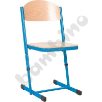 T chair strenghtened regulated, size 5-6 - blue