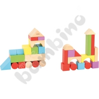 Amy’s wooden blocks, 100 pcs
