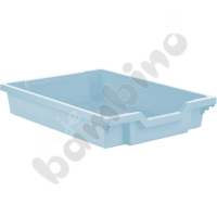 Shallow container 1 light blue