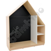 Quadro - house cabinet with magnetic board and 2 shelves
