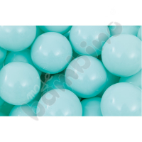 Pool balls, 250 pcs, light turquoise