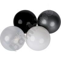 Pool balls, 250 pcs, transparent