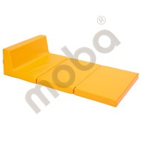 Folding sofa - orange
