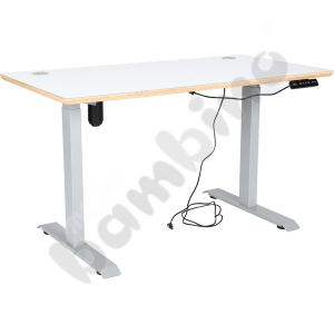 Hugo HPL table with electrical height adjustment