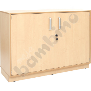 Flexi-TB Cabinet D with 3 shelves, width 118 cm, door with a lock