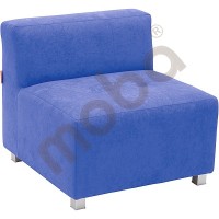 Flexi small sofa, height: 35 cm, blue
