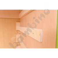 Cabinets for storing 501001 cots -green laminated doors