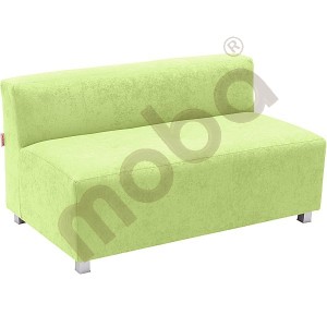 Flexi big sofa, height: 35 cm, green