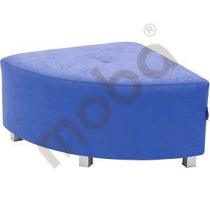 Flexi corner pouf, height: 35 cm, blue
