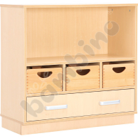 Flexi-TB Cabinet D with a drawer and for files