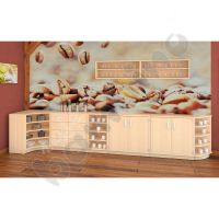 Flexi-TB Cabinet D with 3 shelves, 47 cm wide