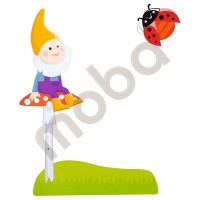 Dwarf and ladybug