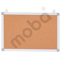 Cork board in aluminium frame 35 x 45 cm