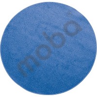 Round carpet - dia. 200 cm - blue