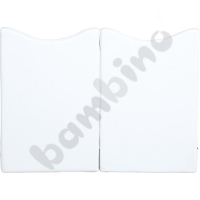 Backrest for white poufs 2